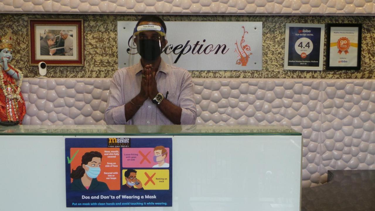 Madhav Muskan Residency Mathura Bagian luar foto